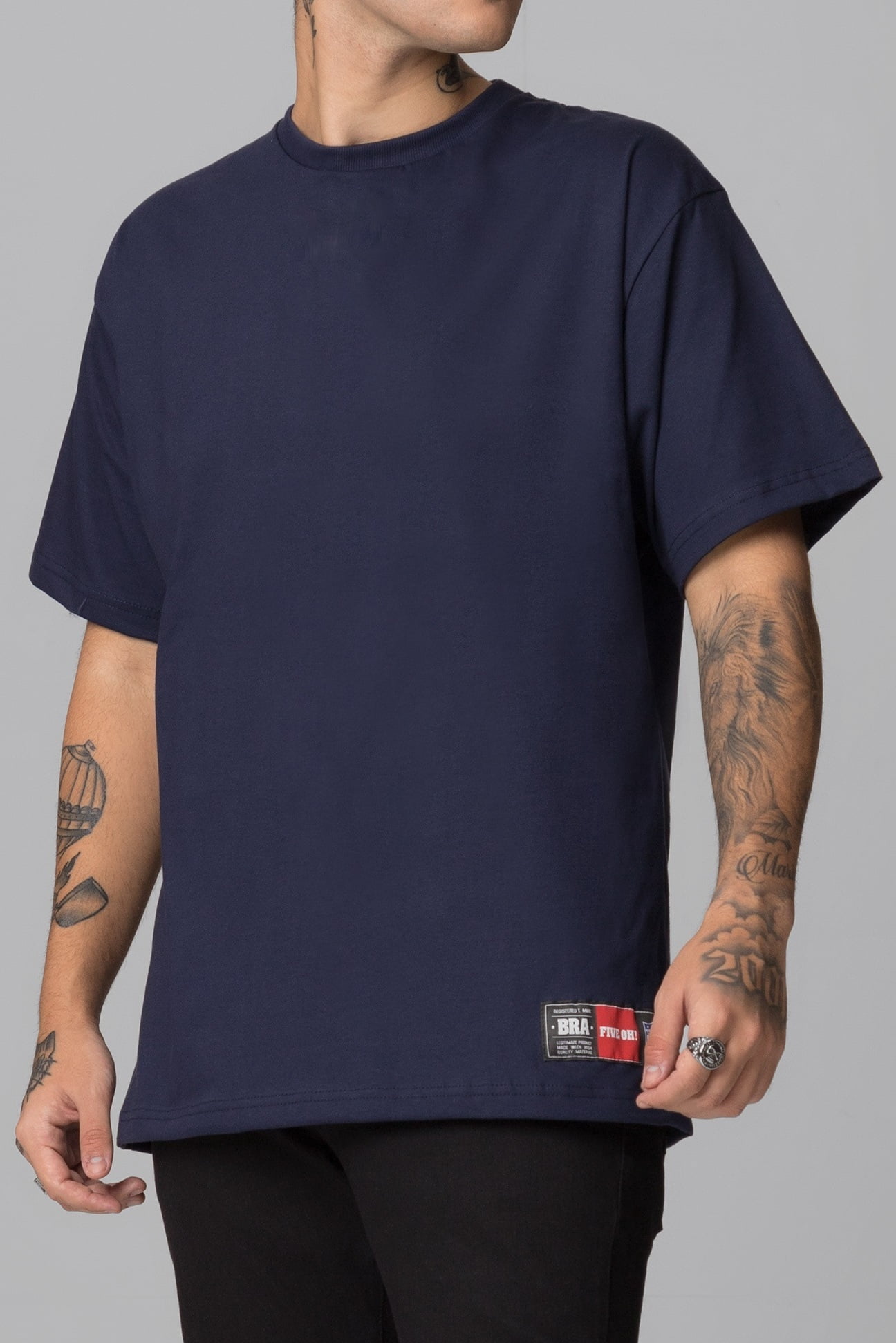 Camiseta Oversized Masculina FIve Oh