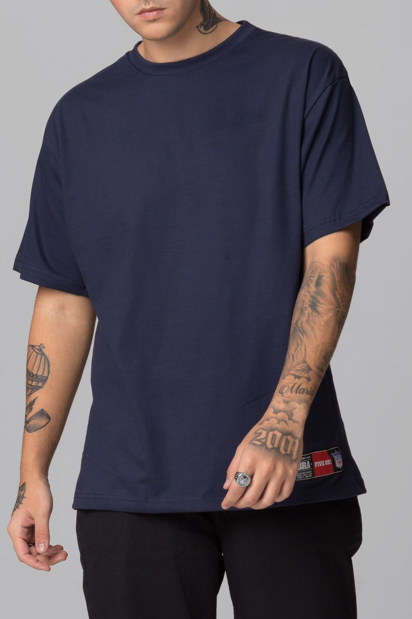 Camiseta Oversized Masculina FIve Oh FV2022016 - Five Oh Streetwear