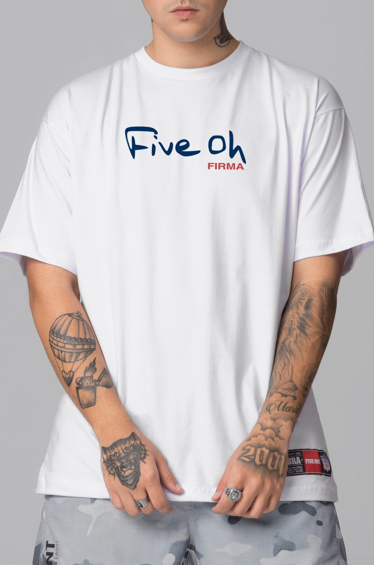 Camiseta Masculina FIve Oh FV2022006