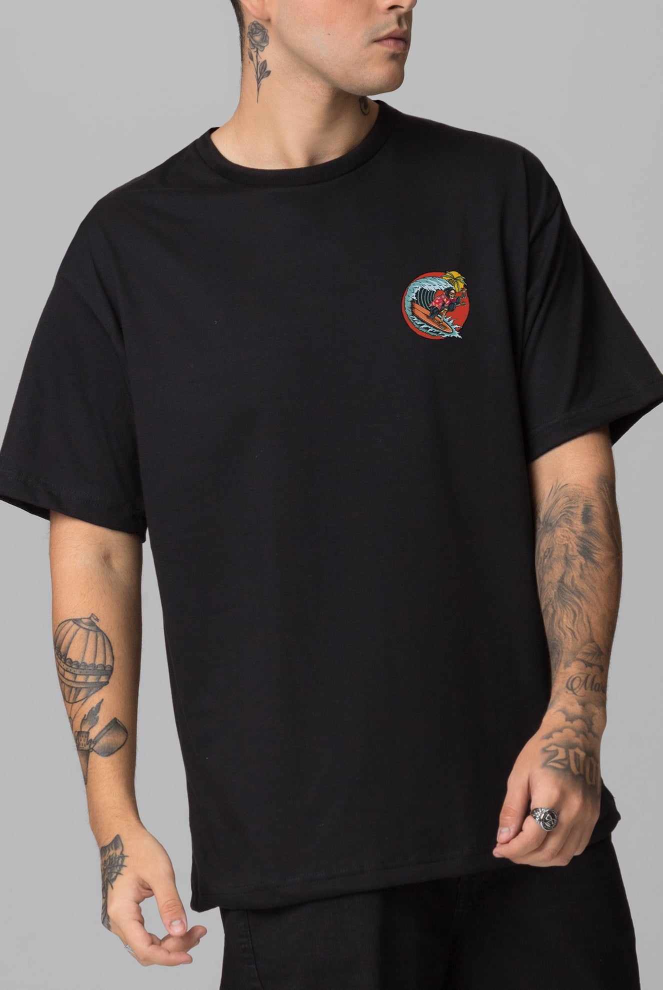 Camiseta Oversized Masculina FIve Oh FV2022007