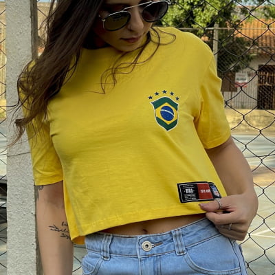 Cropped do Brasil Five Oh FV2022107