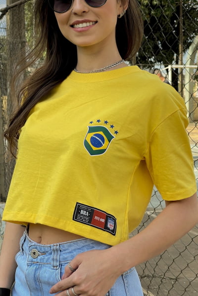 Cropped do Brasil Five Oh FV2022107