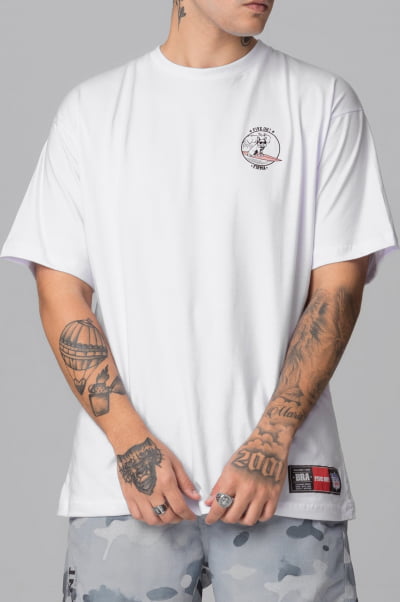 Camiseta Oversized Masculina FIve Oh FV2022053