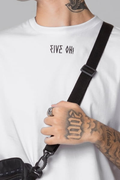 Camiseta Oversized Masculina Five Oh FV2022050