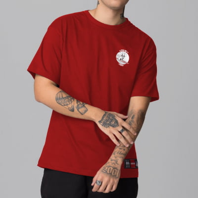 Camiseta Oversized Masculina FIve Oh FV2022016