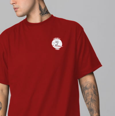 Camiseta Oversized Masculina FIve Oh FV2022016