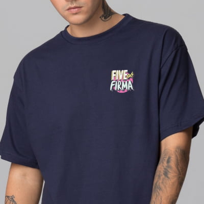 Camiseta Oversized Masculina FIve Oh