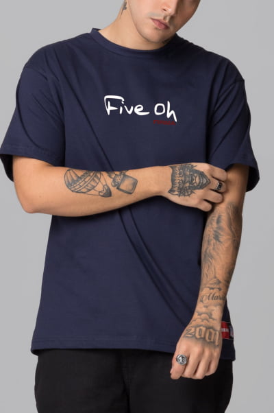 Camiseta Masculina FIve Oh FV2022036