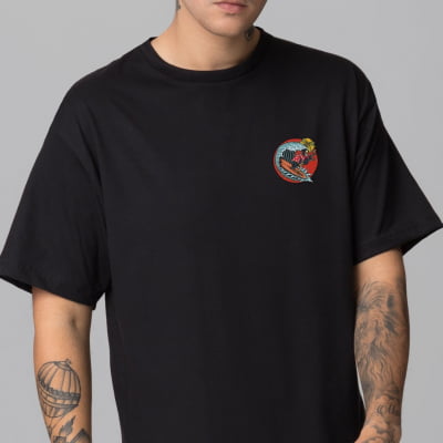 Camiseta Oversized Masculina FIve Oh FV2022007