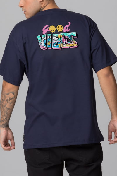 Camiseta Oversized Masculina Five Oh FV2022044